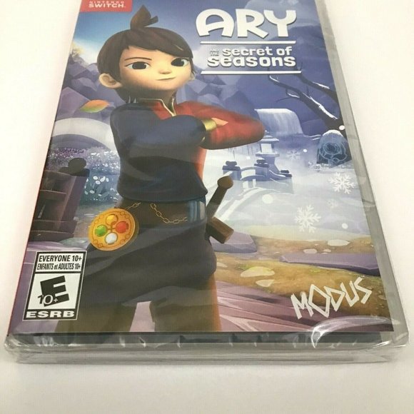 Ary and the Secret of Seasons (Nintendo Switch, 2020) E10+ Adventure NEW SEALED - Picture 2 of 6
